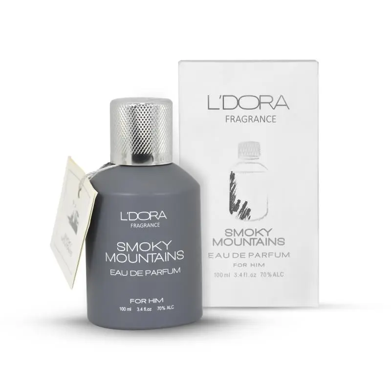 ادوپرفیوم مردانه مدل SMOKY MOUNTAINS لدورا فرگرنس 100 میلی‌لیتر